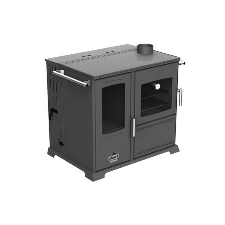 SAPHIRE 10 KW KUZİNE / MANUEL PELET VE ODUN SOBASI / BABA'S STOVE