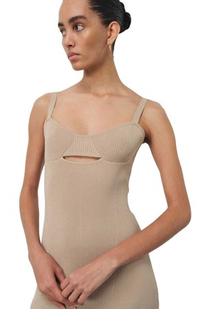 ELBİSE Kadın Bej Elbise - W23S07D629EL