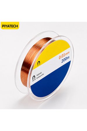 Yalıtımlı Bakır Yol Çekme Teli 0.01 mm X 200 Metre FXS001 Anakart Tamir Teli
