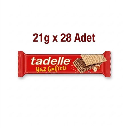 Tadelle Yaz Gofreti 21g x 28 Adet