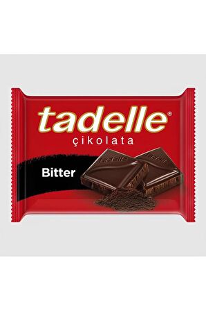 Kare Çikolata Bitter 60 Gr. X6 Adet