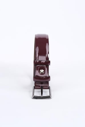  Erkek Bordo Classic Rugan Deri Kemer