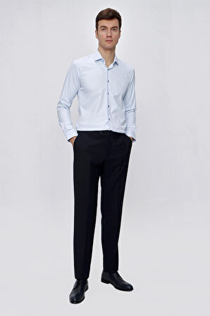  Erkek Lacivert Basic Liparis Dynamic Fit Classic Pantolon