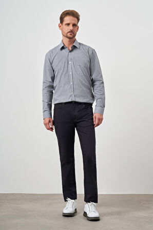  Erkek Füme Mevsimlik Pamuk 5 Cep Dynamic Fit Jean Pantolon
