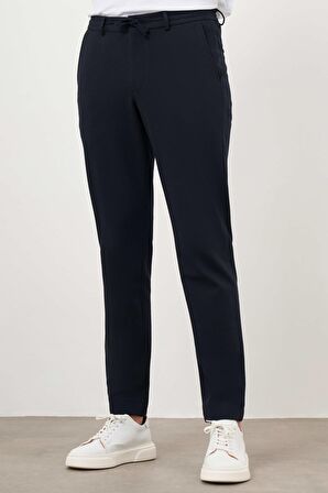  Erkek Lacivert Jogger Dynamic Fit Spor Pantolon