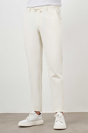  Erkek Ekru Jogger Dynamic Fit Spor Pantolon