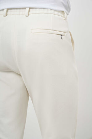  Erkek Ekru Jogger Dynamic Fit Spor Pantolon