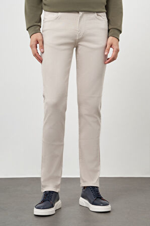  Erkek Taş Mevsimlik Pamuk 5 Cep Dynamic Fit Jean Pantolon