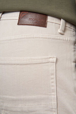  Erkek Taş Mevsimlik Pamuk 5 Cep Dynamic Fit Jean Pantolon