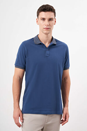  Erkek Marine Trend Polo Yaka Dynamic Fit T-Shirt