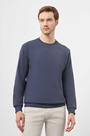  Erkek PARLEMENT Trend Bisiklet Yaka Sweat-Shirt