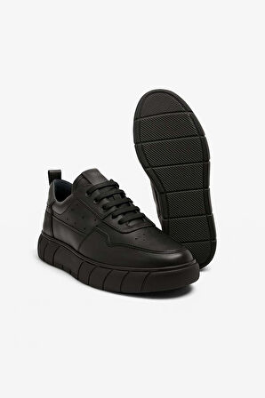  Erkek Siyah Mevsimlik Smart Casual Ayakkabı