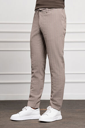 Erkek Vizon Poliviskon Jogger Dynamic Fit Rahat Kesim Pantolon