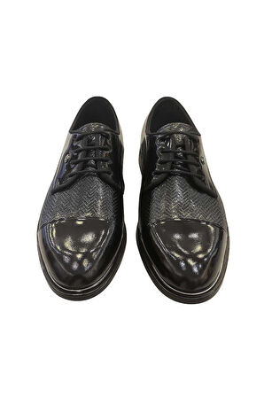  Erkek Siyah Classic Rugan Neolit Taban Ayakkabı