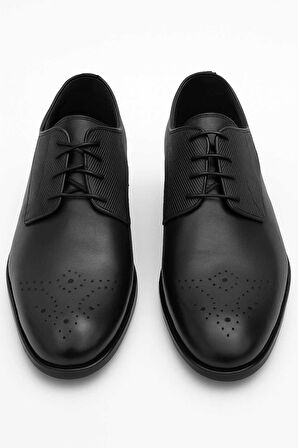  Erkek Siyah Classic Analin Neolit Taban Ayakabı