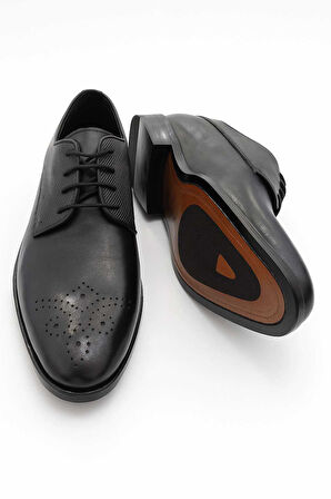  Erkek Siyah Classic Analin Neolit Taban Ayakabı