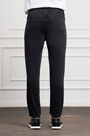  Erkek Antrasit Mevsimlik Pamuk 5 Cep Dynamic Fit Jean Pantolon