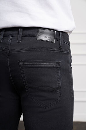  Erkek Antrasit Mevsimlik Pamuk 5 Cep Dynamic Fit Jean Pantolon