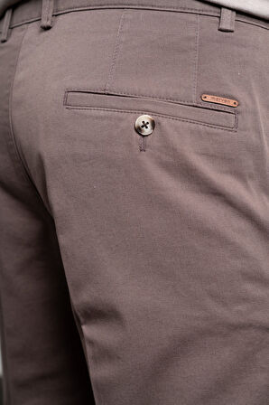  Erkek KAHVE Dynamic Fit Chino Pantolon