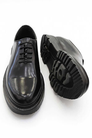  Erkek Siyah Analin Eva Taban Ayakkabı