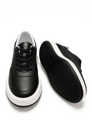  Erkek Siyah Mevsimlik Casual Eva Taban Ayakkabı