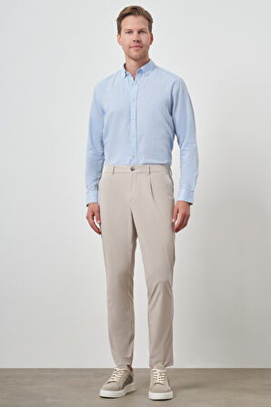  Erkek Taş Trend Slim Fit Tam Lastik Pantolon