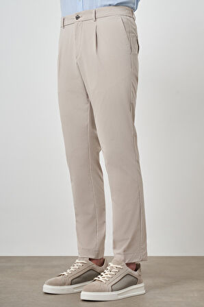  Erkek Taş Trend Slim Fit Tam Lastik Pantolon