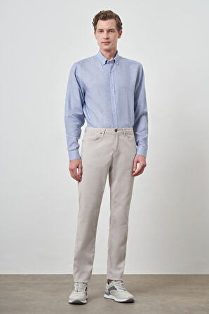  Erkek Taş Pamuk 5 Cep Dynamic Fit Jean Kot Pantolon