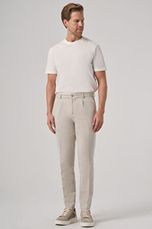  Erkek Taş Trend Slim Fit Lastikli Pantolon
