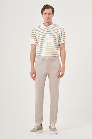  Erkek Taş Yazlık Pamuk Yan Cep Slim Fit Chino Pantolon