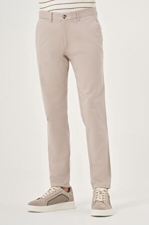  Erkek Taş Yazlık Pamuk Yan Cep Slim Fit Chino Pantolon