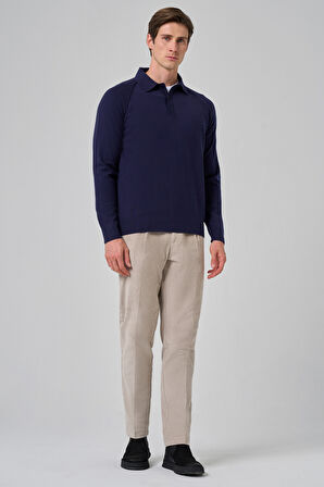  Erkek Marine Trend Core Spun Polo Yaka Dynamic Fit Rahat Kesim Triko