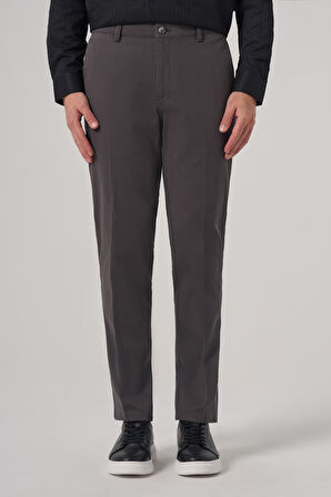  Erkek Antrasit Pamuk Trend Dynamic Fit Chino Pantolon