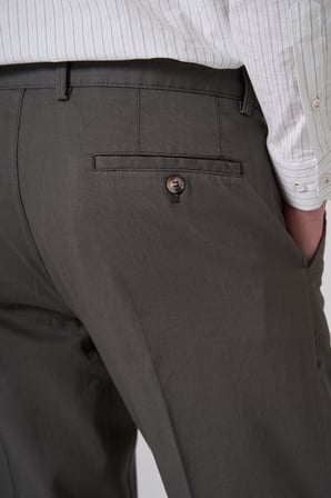 Erkek Yeşil Pamuk Trend Dynamic Fit Chino Pantolon