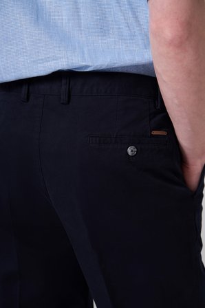  Erkek Lacivert Pamuk Trend Dynamic Fit Chino Pantolon