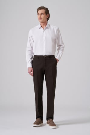  Erkek Haki Pamuk Trend Dynamic Fit Chino Pantolon