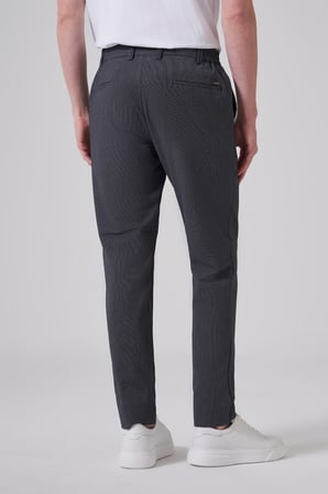  Erkek Lacivert Trend Slim fit Lastikli Pantolon