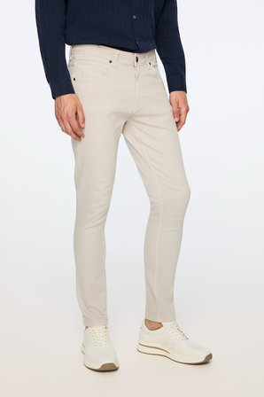  Erkek Taş Denim 5 Cep Slim Fit Jean Kot Pantolon