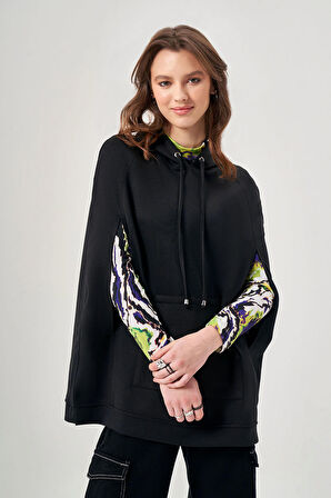 Pelerin Siyah Sweatshirt