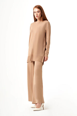 Bsc Rayon Triko Camel Tunik