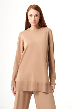 Bsc Rayon Triko Camel Tunik
