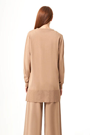 Bsc Rayon Triko Camel Tunik