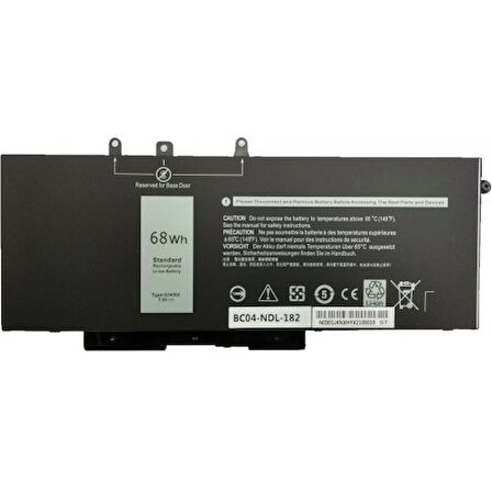 DELL LATİTUDE E5591 (GJKNX) BATARYA