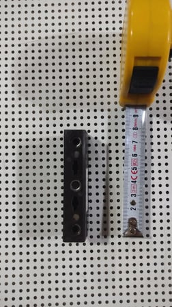 Pvc Plastik Pencere Menteşesi Acı Koyu Kahve Toplam Boy : 7.5 Cm 1 Adet Gönderilir