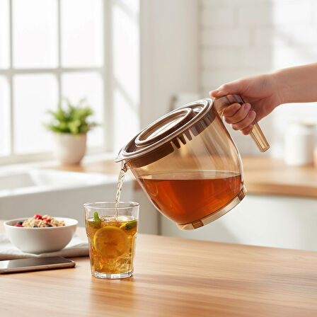 Technow Vip Ahmet VP-023 2200ml Kumsal Kapaklı Çırpma Mikser Kabı