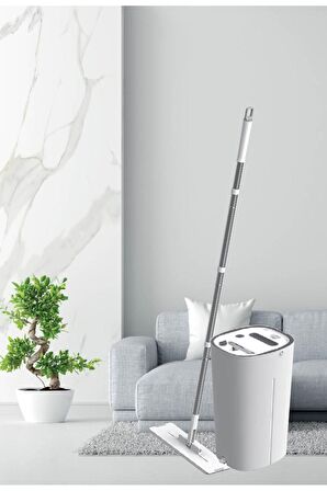 Vipset Akıllı Mop Set Temizsu 3Lt + Kirli Su 5Lt + 2Lt Smart Mop VP-494