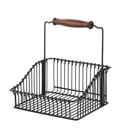 Vip Ahmet VP-920 Mutfak Banyo Sepeti Çok Amaçlı Sept Ferforje Metal Fintorp Model 20*20