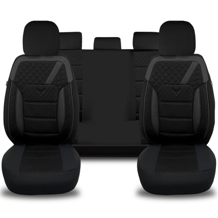 Oto Pandami K2 Serisi Hyundai i30 FD 2007 - 2012 Uyumlu Tay Tüyü Koltuk Kılıfı, Siyah