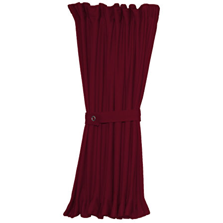 Volkswagen Transporter T5/t6/t7 Uzun Şase 2003-2022 Uyumlu Bordo Raylı Oto Perde Takımı