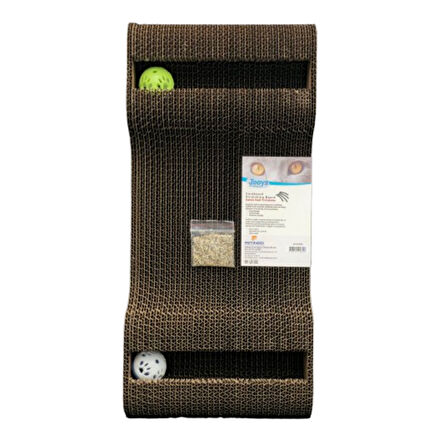 Jooys Kedi Karton Tırmalama 21x44x9 Cm